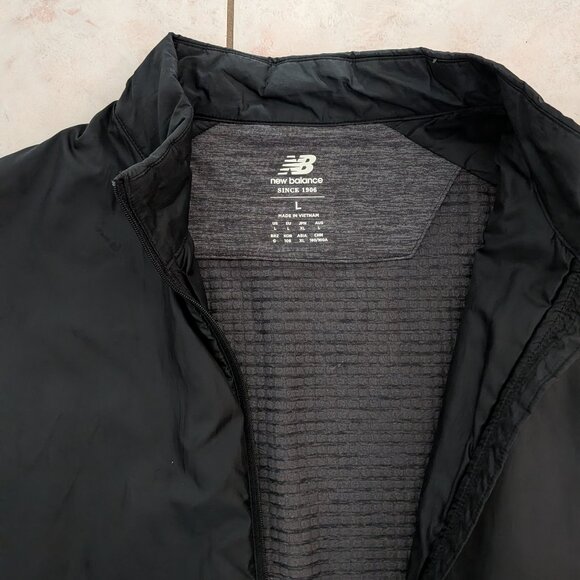 New Balance Running NB Heat Grid Vest / zip up men's size large - Picture 2 of 5